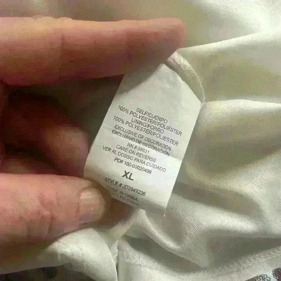 JOLT  sleeves scarf style sundress XL. Fully lined.  Paisley print. Exc cond - Picture 12 of 16